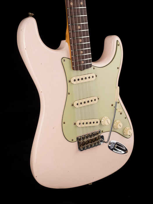 Fender Custom Shop 1960 Stratocaster Journeyman Relic Super Faded Aged Shell Pink