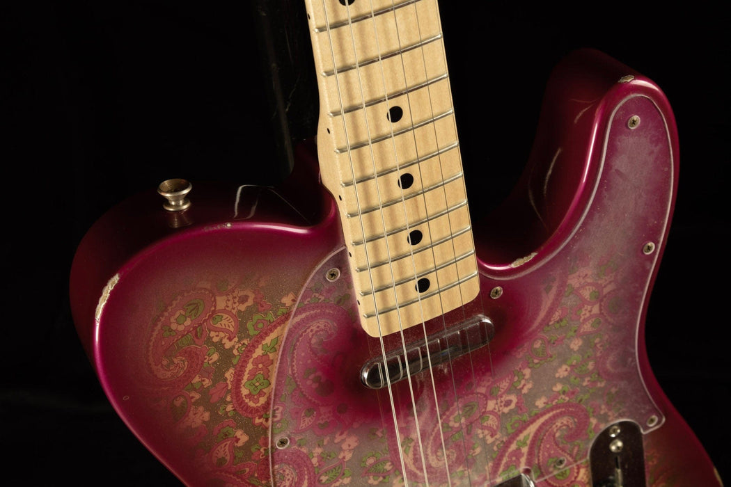 Pre-Owned 2004 Fender Custom Shop Relic '69 Pink Paisley Telecaster With OHSC