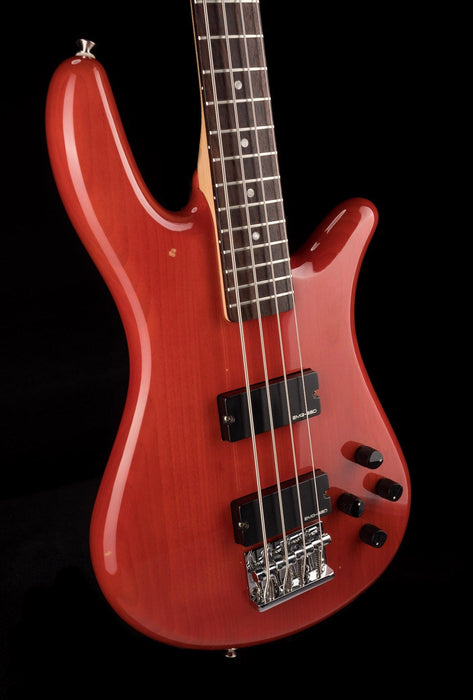 Used Spector NS-2002B Bass Trans Red with Gig Bag