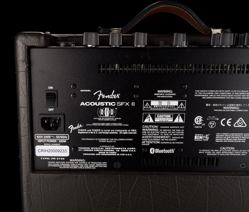 Used Fender Acoustic SFX II Guitar Amp Combo