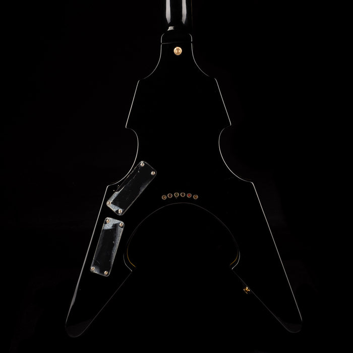Turser Warlord Flying V Black With Gig Bag