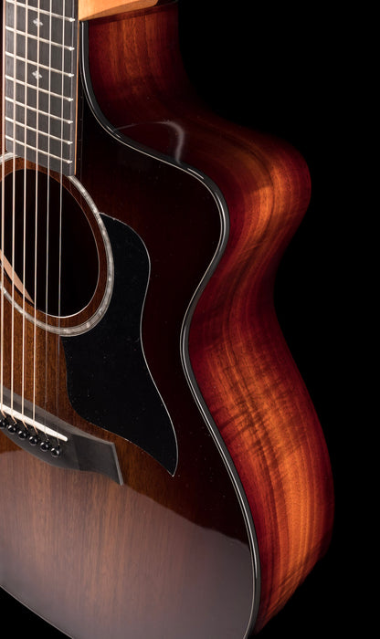 vTaylor 224ce-K DLX Acoustic Electric Guitar With Case
