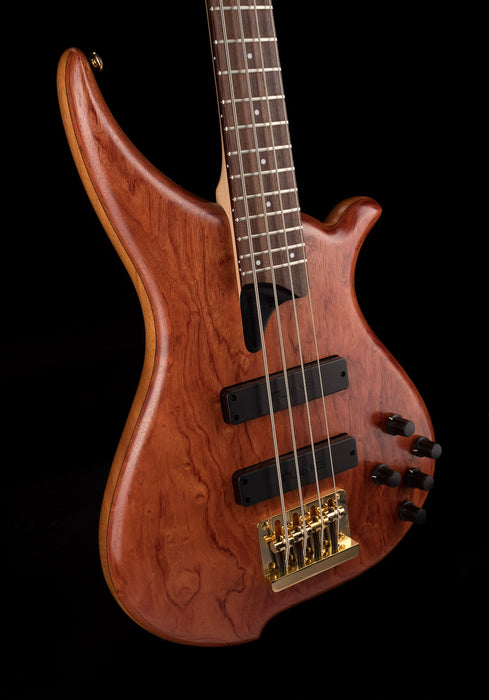 Tune TWB43-BB-TJ Mahogany Body Bubinga Top Made in Japan Bass With OHSC