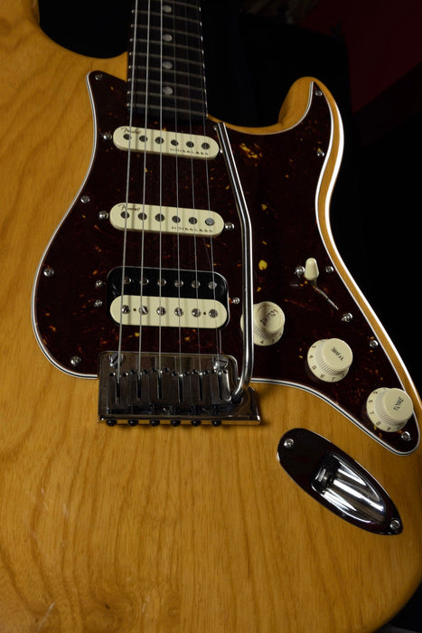 Used Fender American Ultra Stratocaster HSS Aged Natural with Case