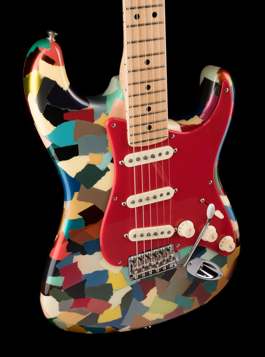 Pre-Owned Fender Custom Shop Masterbuilt Dale Wilson Active Clown Patch Strat Electric Guitar