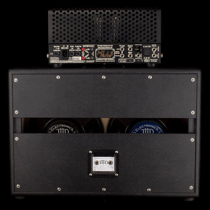 Pre Owned THD Flexi 50 Guitar Amp Head With Matching 2x12" Guitar Amp Cabinet