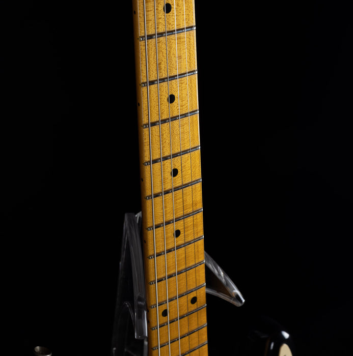 Used 2006 Fender Eric Johnson Stratocaster Black Electric Guitar With OHSC & Case Candy