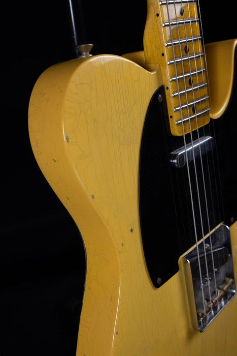Used 2015 20th Anniversary Relic Nocaster Maple Fingerboard Nocaster Blonde With OHSC