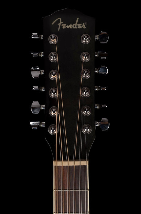 Used Fender CD-160SE-12 12-String Acoustic Electric Guitar With Case