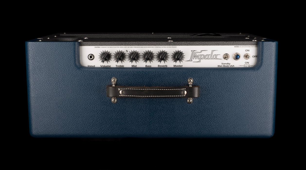 vPre Owned Carr Impala 1x12" Custom Blue/Grey Guitar Amp Combo