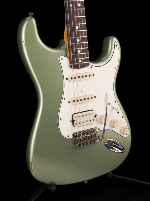 Fender Custom Shop Masterbuilt Andy Hicks 1967 Stratocaster HSS Journeyman Relic Lime Gold