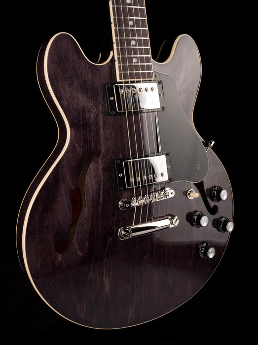 Gibson ES-339 Trans Ebony Electric Guitar with Case
