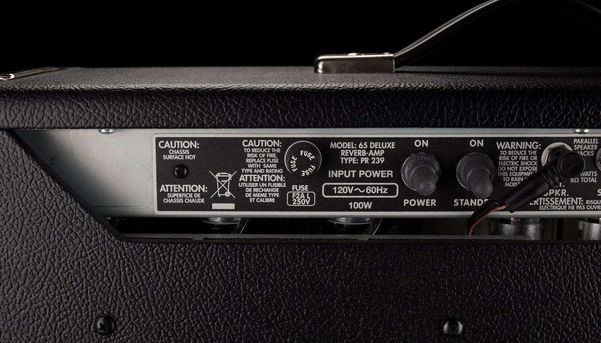Used Fender '65 Deluxe Reverb 75th Anniversary Guitar Amp Combo