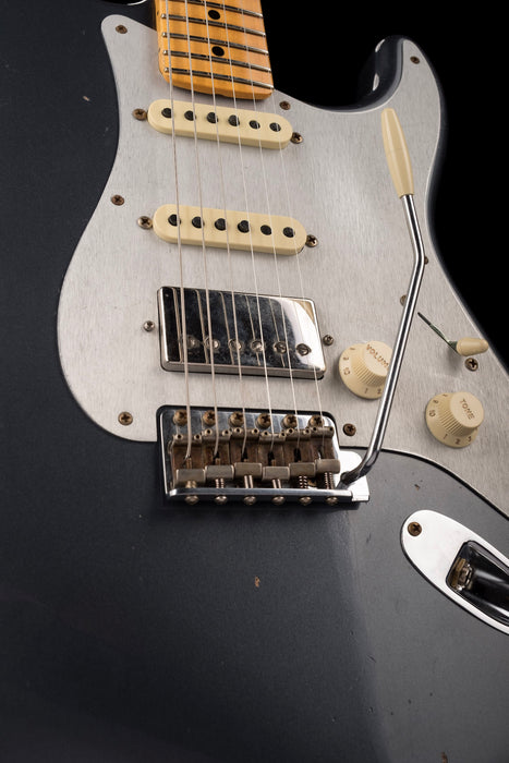 Fender Custom Shop 1959 Stratocaster HSS Journeyman Relic Charcoal Frost Metallic
