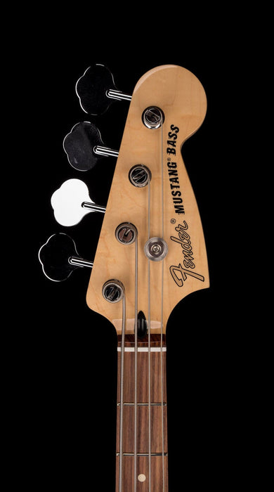 Used Fender Player Mustang Bass PJ Pau Ferro Aged Natural with Gig Bag