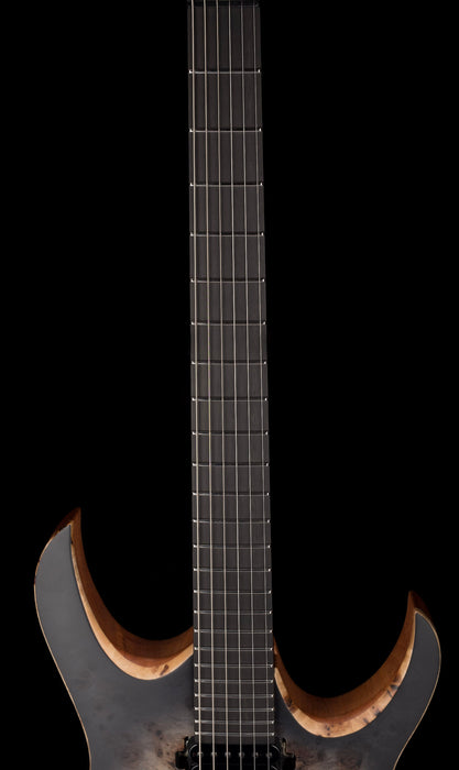 Mayones Duvell Elite 6 Galaxy Eye Blue Satine Electric Guitar With Case
