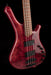 Mayones Comodous 4 String Bass Guitar Poplar Top Liquid Red Gloss Finish