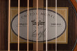 Used Taylor Custom Grand Auditorium Sinker Redwood And Macassar Ebony with OHSC