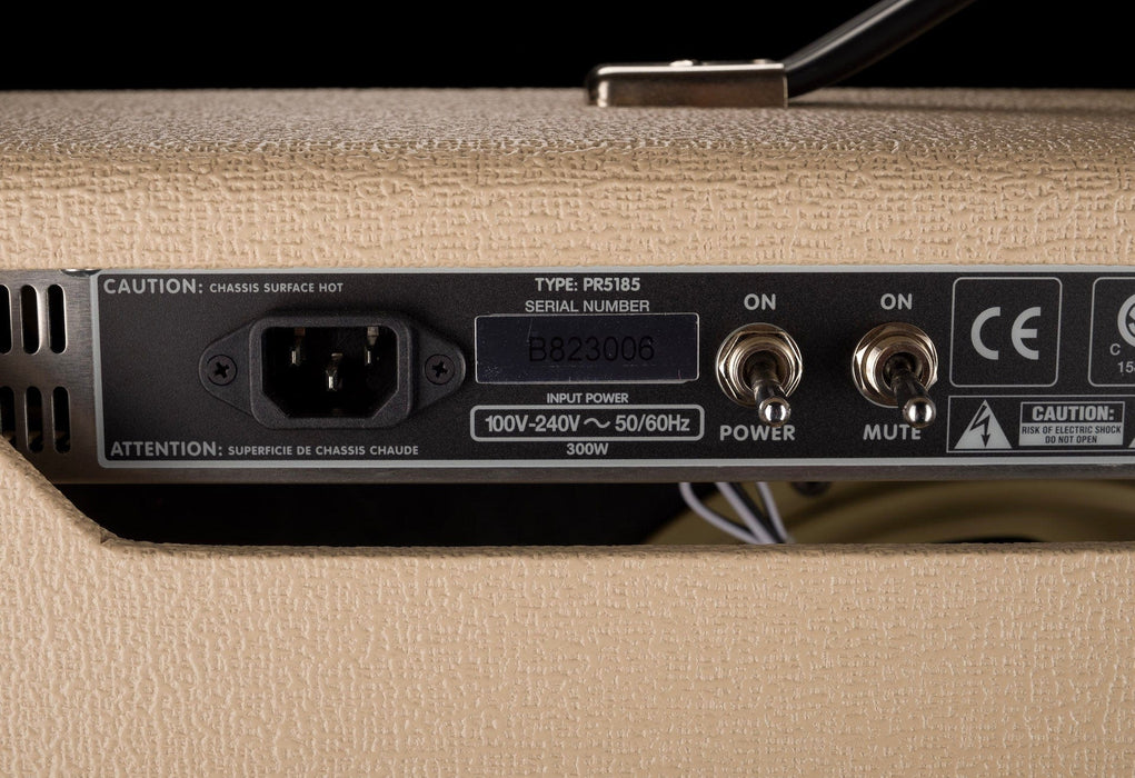 Used Fender Tone Master Deluxe Reverb Blonde Guitar Amp Combo