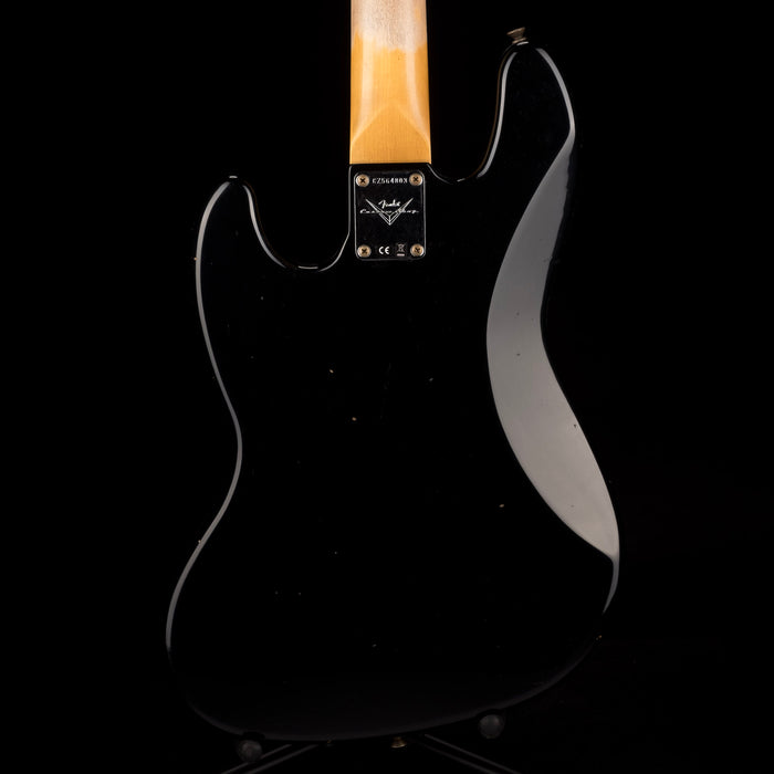 Fender Custom Shop 1966 Jazz Bass Journeyman Relic Black With Case