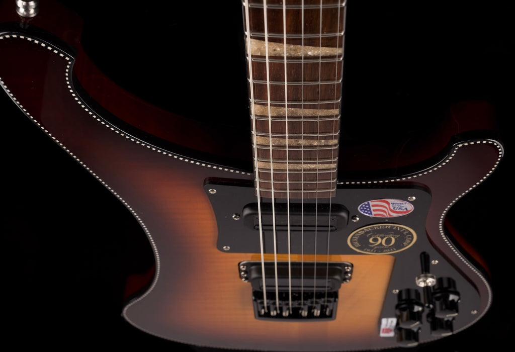 Rickenbacker Limited Edition 90th Anniversary 480XC TBG TobaccoGlo Guitar In Stock!!