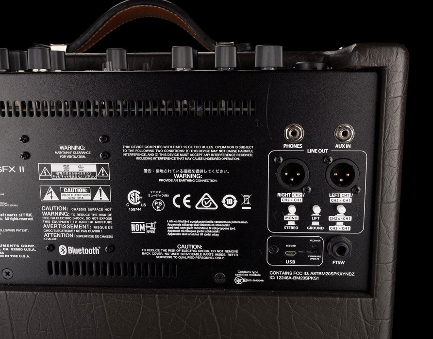 Used Fender Acoustic SFX II Guitar Amp Combo