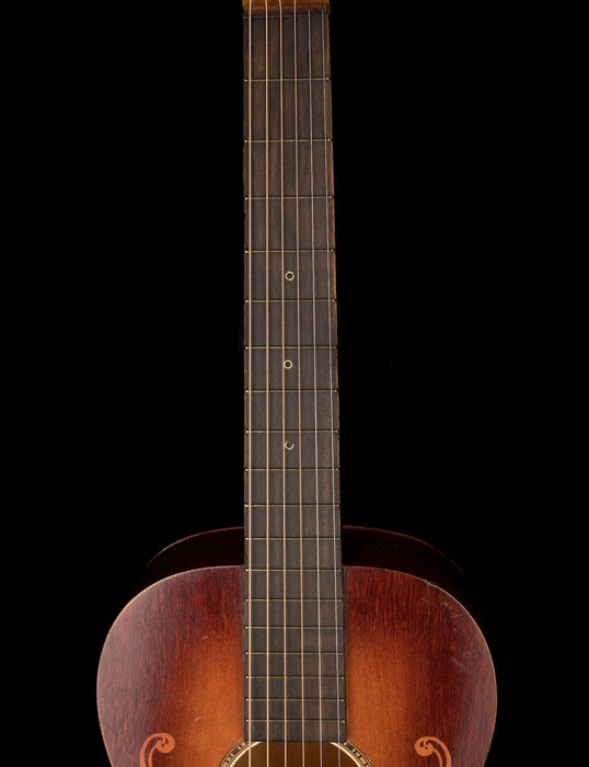 Pre Owned Regal Luann 1920's Floral Parlor Acoustic Guitar With SSC