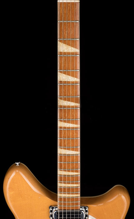 Vintage 1968 Rickenbacker 370/6 Maple Glo With New Silver Vintage-Style HSC
