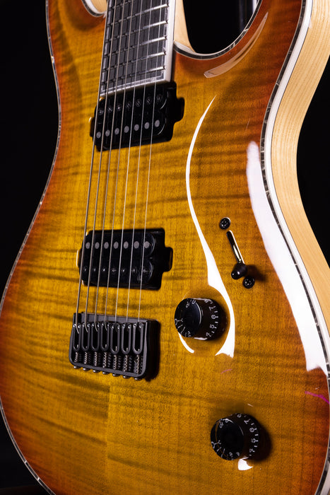 Mayones Regius Core 6 Flame Top Jeans Black Finish
