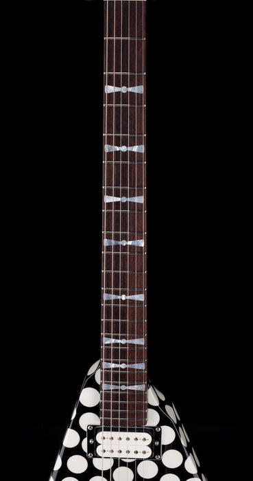 Pre-Owned Fender Custom Shop Masterbuilt Todd Krause Katana Black & White Dot with OHSC