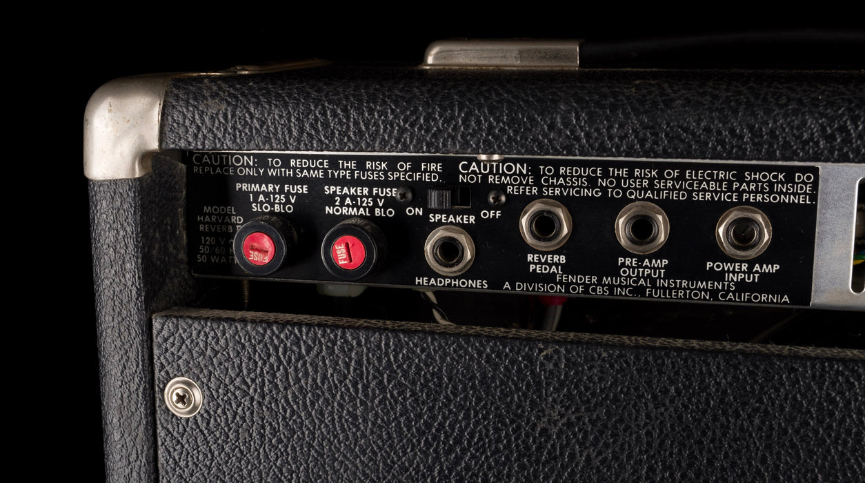 Used 1983 Fender Harvard Reverb II Guitar Amp Combo