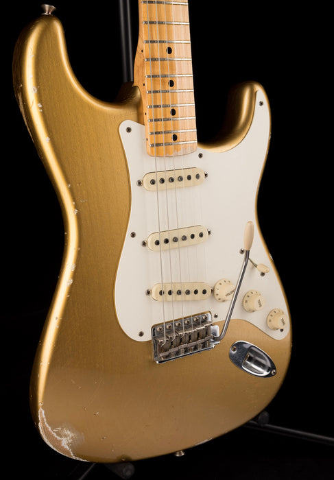 Pre Owned 2017 Fender Custom Shop '57 Stratocaster HLE GOLD With OHSC