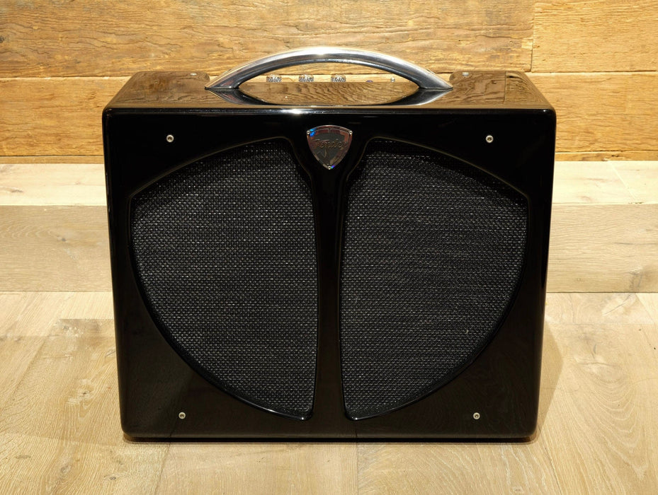 Used Fender Limited Edition '57 Amp Black Lacquer Tube Guitar Amp Combo
