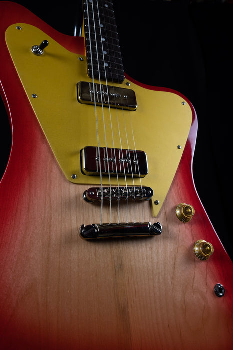 Fano PX6 Oltre Series Fire Glow Lollar P90 Pickup NOS Guitar W/ Bag