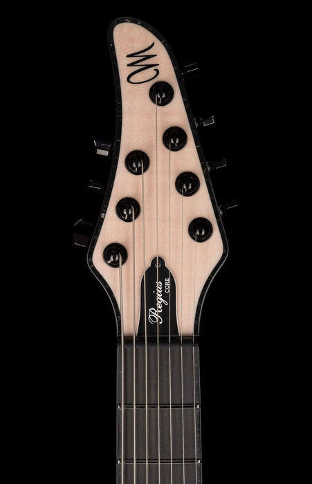 Used Mayones Regius Core 7 Trans White with OHSC