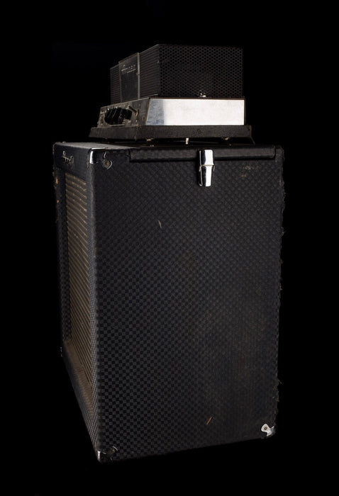 Used Vintage Ampeg Portaflex SB-12 Bass Guitar Amplifier Head And 1x12 Cabinet