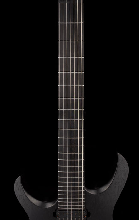 Mayones Duvette BL 7 Left Handed Black Limba Monolith Black Matte Finish
