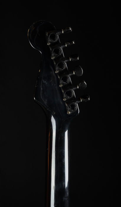 Used 1980s Fender Boxer Series Strat HH Pewter Electric Guitar With OHSC