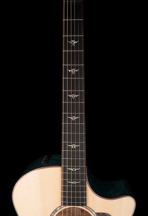 Pre Owned Taylor Custom GA Grand Auditorium Koi Blue with Case