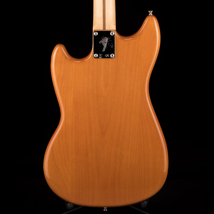 Used Fender Player Mustang Bass PJ Pau Ferro Aged Natural with Gig Bag