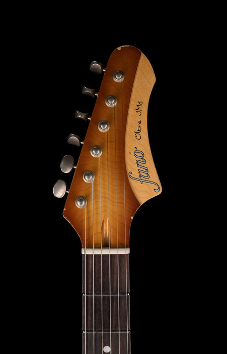Fano Oltre JM6 Medium Distress Faded Tea Burst with Gig Bag