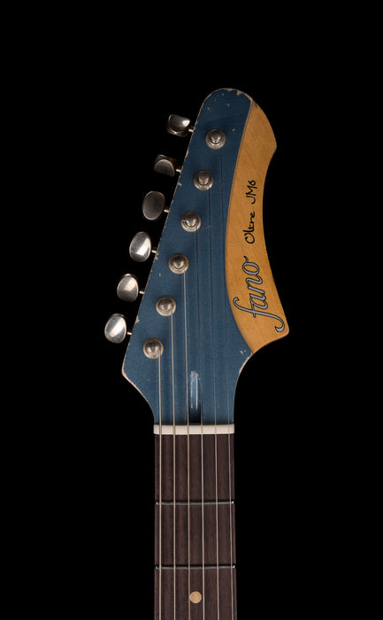 Fano Oltre Series JM6 Heavy Distress Pelham Blue with Gig Bag
