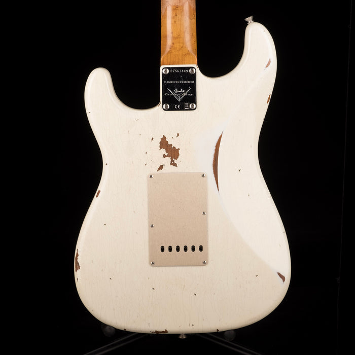 Fender Custom Shop Roasted 1960 Stratocaster Relic Birdseye Maple Aged Olympic White