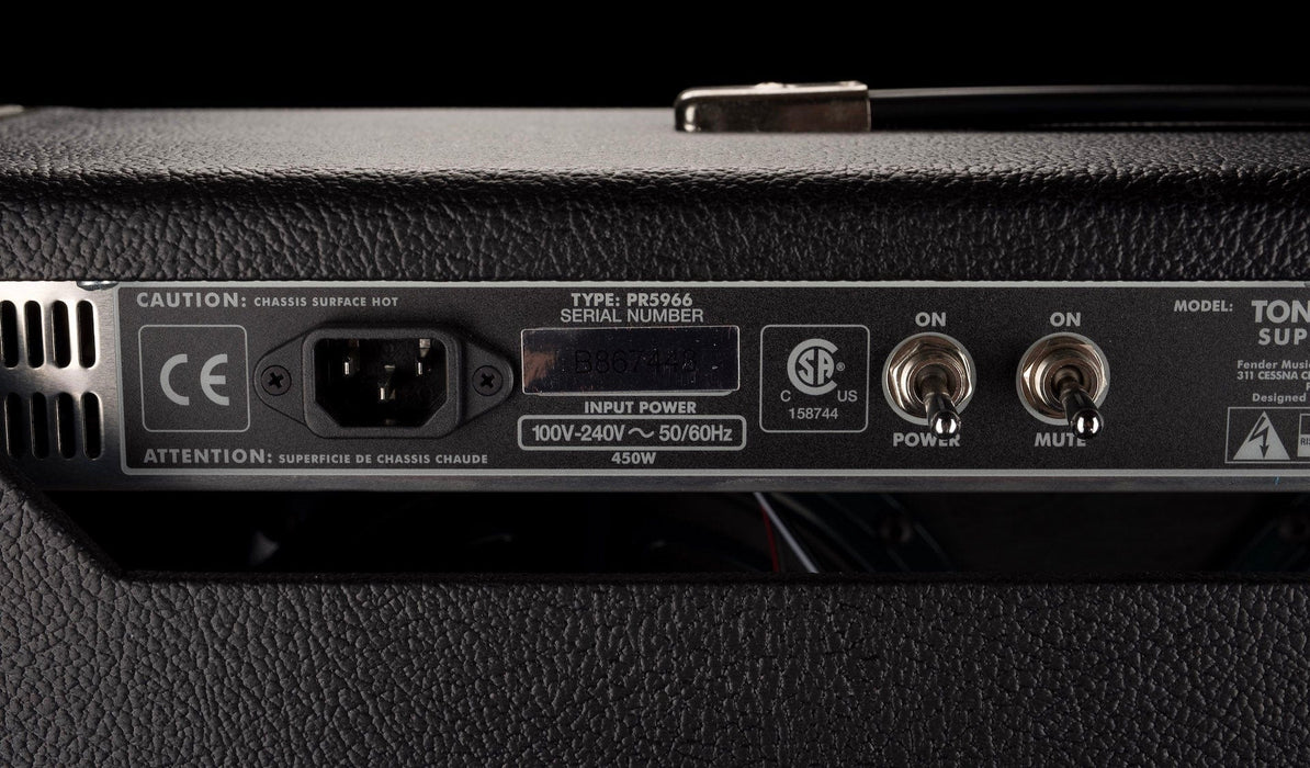 Used Fender Tone Master Super Reverb Guitar Amp Combo