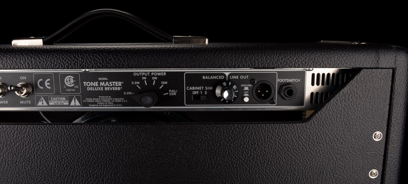 Used Fender Tone Master Deluxe Reverb Guitar Amp Combo