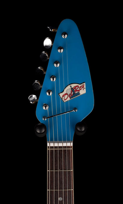 Vintage Teisco Del Rey 60's EV-2T Blue With Case