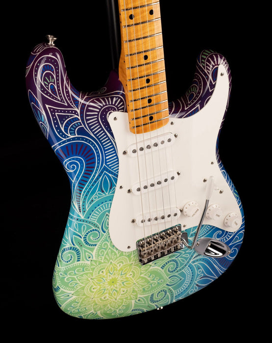 Pre-Owned Fender Custom Shop Masterbuilt Greg Fessler Madison Roy "Mandala Burst" 1968 Stratocaster