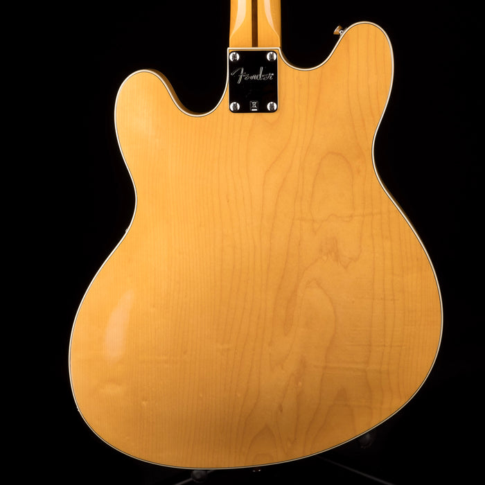Used 2013 Limited Edition Fender Modern Player Starcaster Natural With Gig Bag