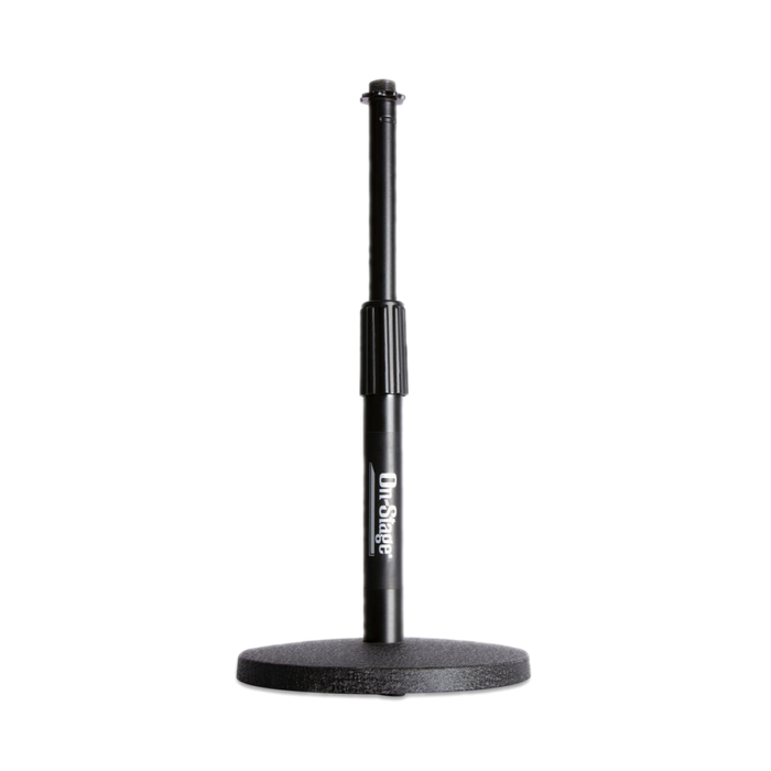 On-Stage DS7200B Adj. Desktop Microphone Stand (Black)