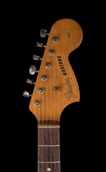 Pre Owned Vintage 1965 Fender Mustang Stripped Natural With OHSC
